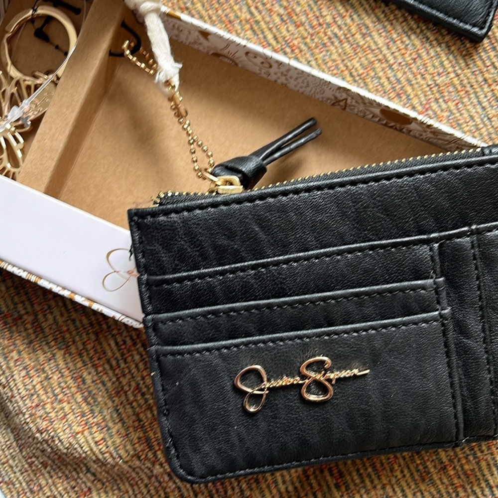 BRAND NEW Jessica Simpson Wallet and card slot and Key chain set - Picture 6 of 12